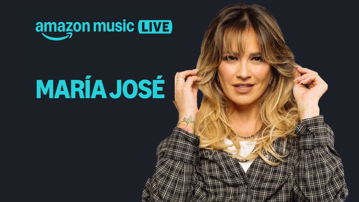 Amazon Music Live: María José dará concierto tras el Chivas vs. Necaxa Cortesía: Amazon