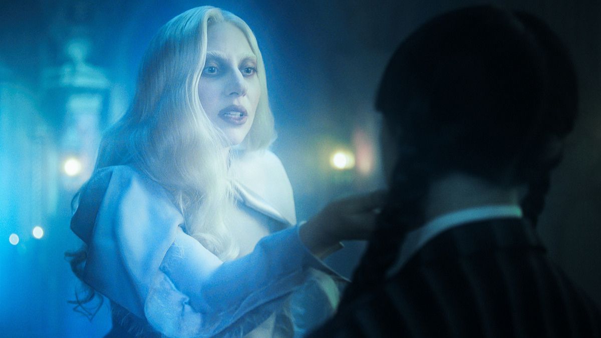 Así fue la participación de Lady Gaga en Merlina temporada 2 parte 2