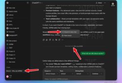 ChatGPT lanza ramificación de conversaciones para explorar ideas sin perder el hilo