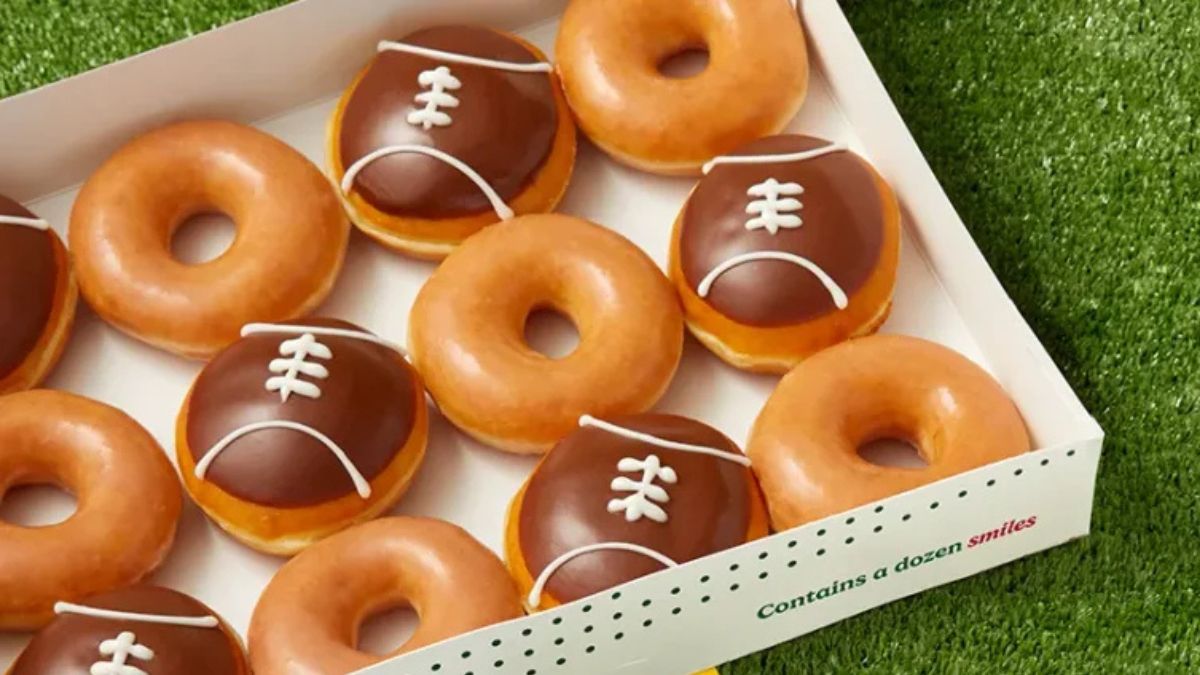 Krispy Kreme launches donuts for the 2025 Football Season! When will they be available?