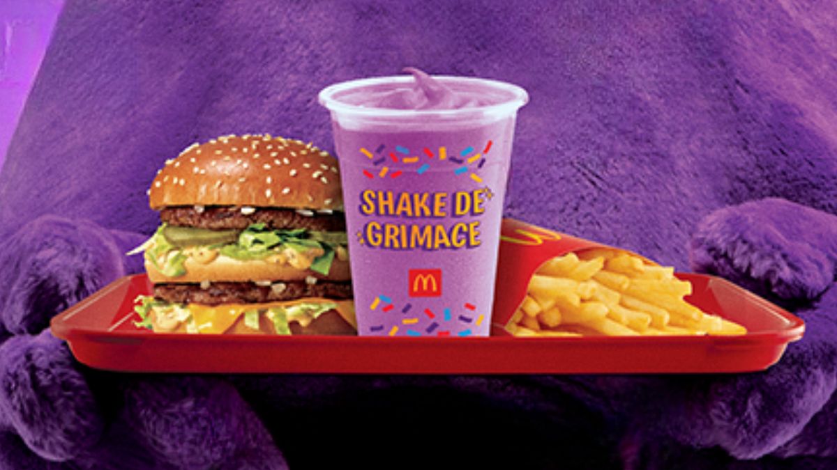 McDonald’s lanza el MENÚ Grimace Shake por tiempo limitado: Lo que sabemos Cortesía: Marca