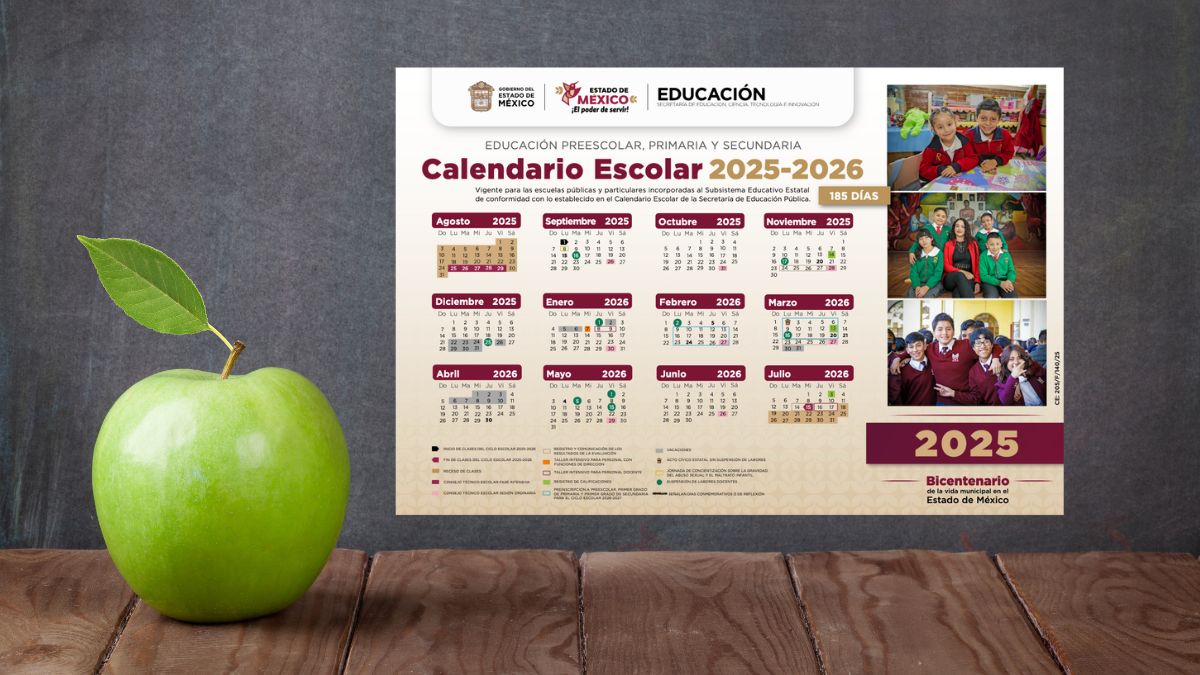 ¿Habrá puente escolar en septiembre 2025 en Edomex? Esto dice el calendario escolar del Estado de México SEP Cortesía: Gobierno / Canva