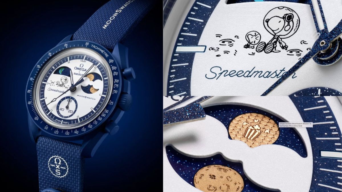 Snoopy. Cortesia Omega x Swatch