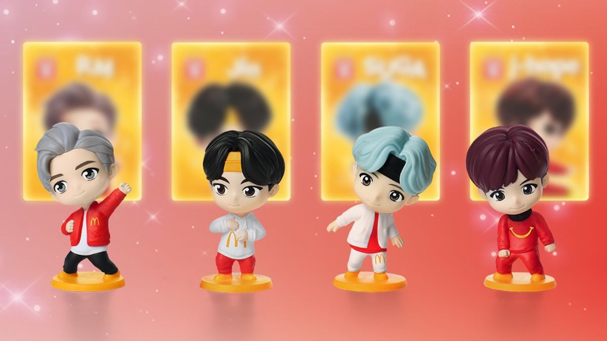 What does the second TinyTAN Happy Meal collection include?