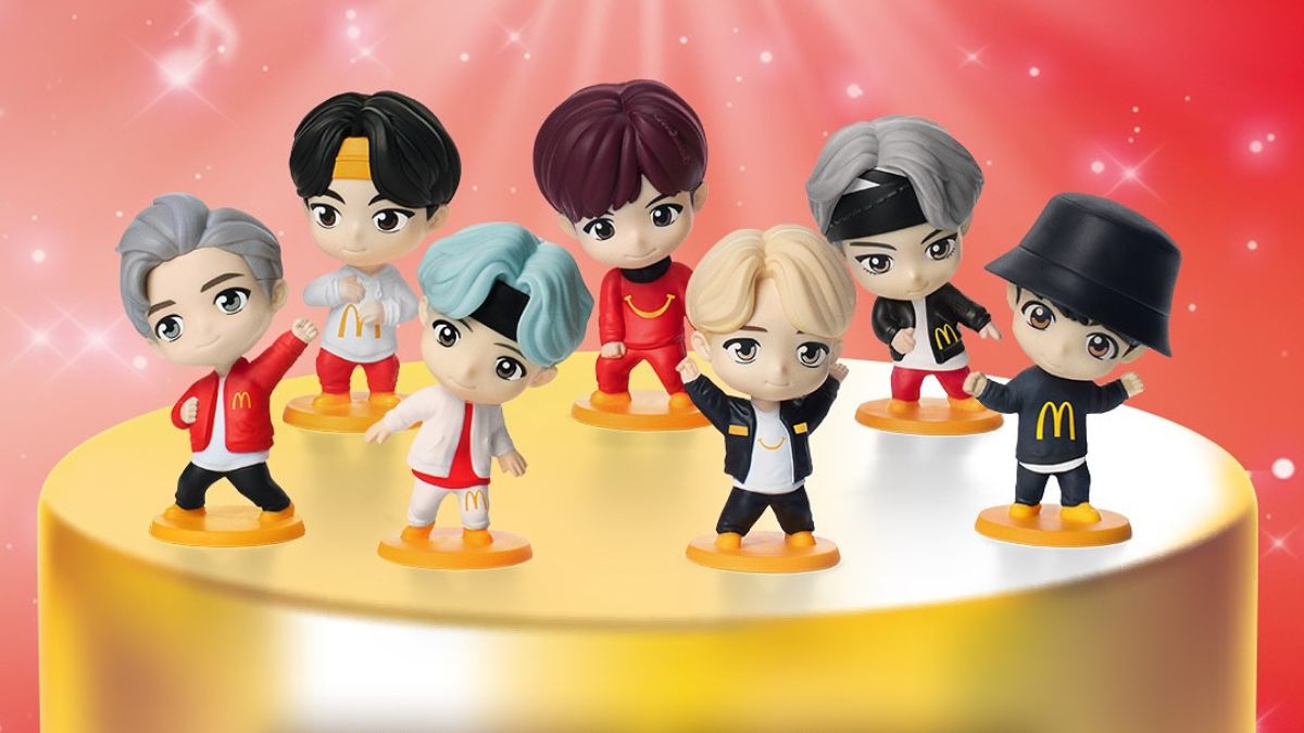 When is the second TinyTAN Happy Meal collection coming to McDonald's?