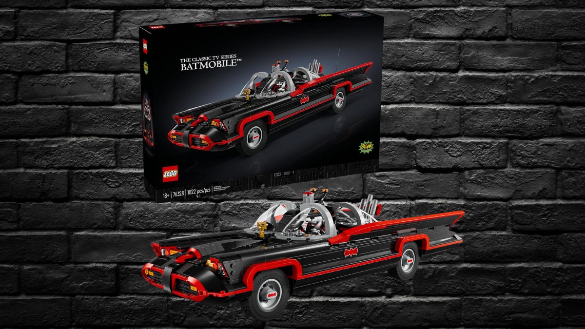 Batman Day 2025: LEGO del clásico batimóvil de los sesenta con el casi 30% de descuento Cortesía: Amazon / Canva