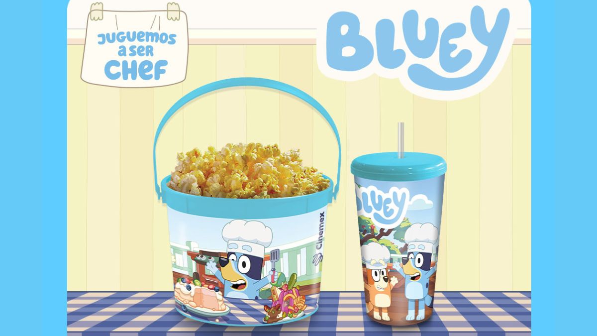 Cinemex lanzará el combo infantil Bluey: ¿Cuándo sale y cuánto costará? Cortesía: Marca