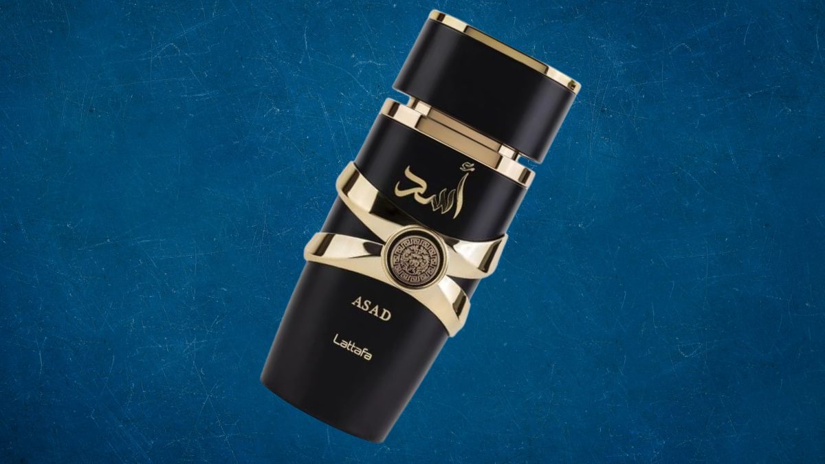 Fiestas Patrias 2025: Perfume Lattafa ASAD para hombre en menos de 420 pesos Cortesía: Marca / Canva