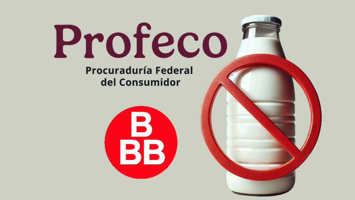 La marca de leche vendida en Tiendas 3B que Profeco señaló por incumplir la norma Fotoarte: Merca2.0 / Gobierno / Marca