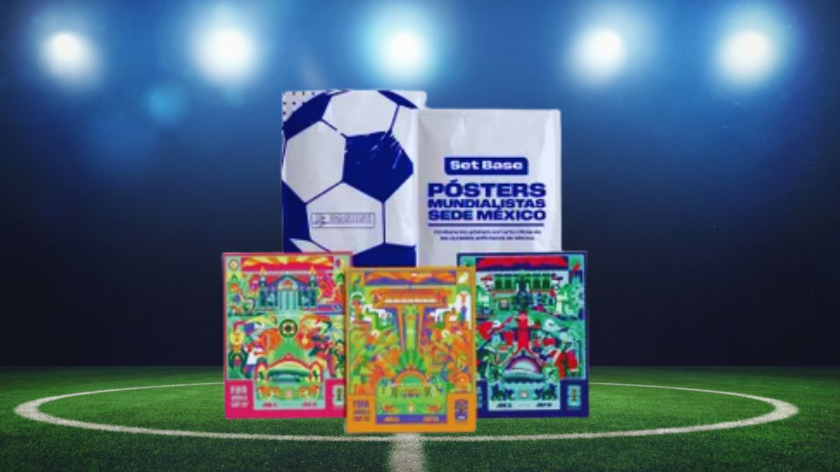 Mundial 2026: Panini lanza los pósters oficiales de las ciudades sedes de México de la Copa FIFA Cortesía: Marca / Canva