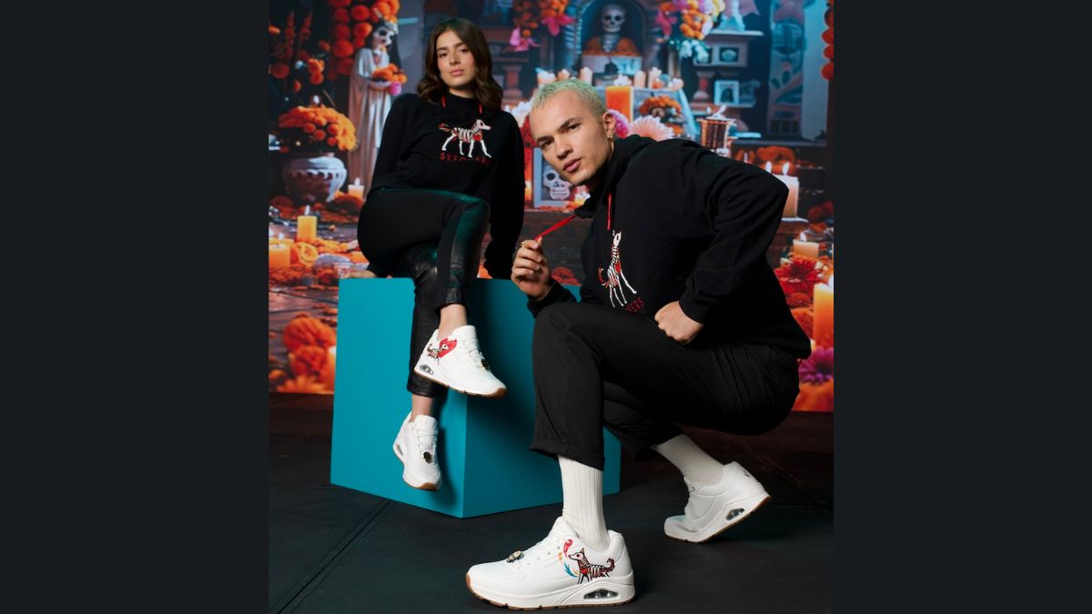 Skechers lanza su colección Día de Muertos 2025 inspirada en el perro guardián de las almas Cortesía: Skechers