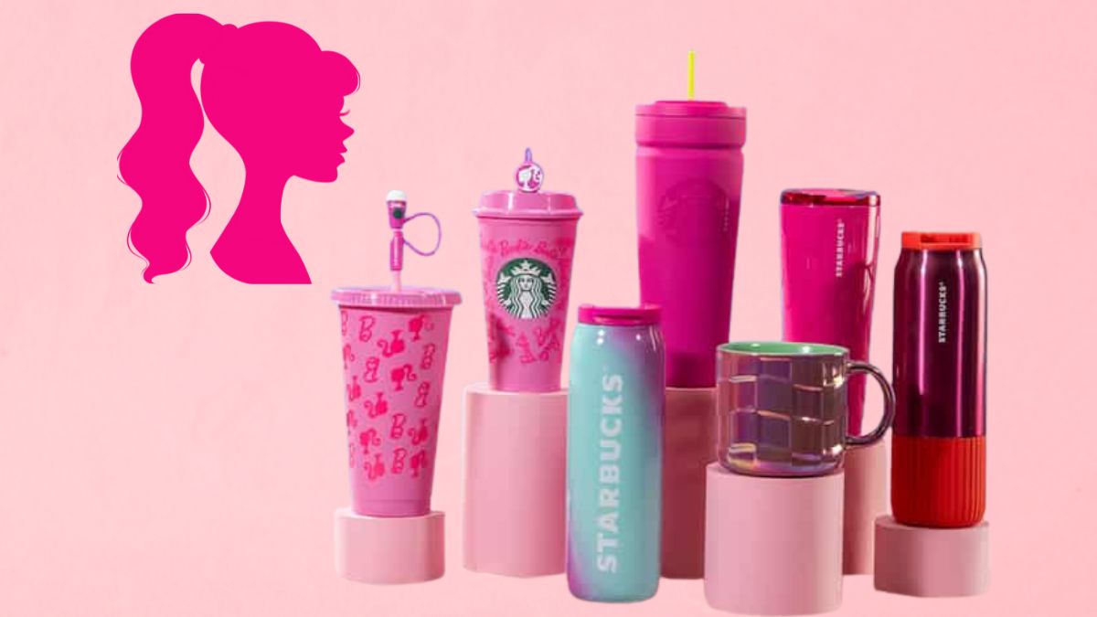 Starbucks x Barbie: Revelan los posibles precios de vasos, manga y stopper Cortesía: Starbucks / Canva